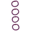 Kids Name It Teen Girls 8+>Hair elastic 4-pack, Grape Juice Glitter –