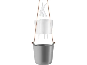 Eva Solo Ceramics And Vases | Outdoor>Hanging flowerpot Ø 15 cm, grey –