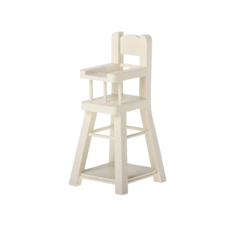 high_chair_micro_white__m_0.webp Kids Maileg Doll Accessories>High chair, Micro White –
