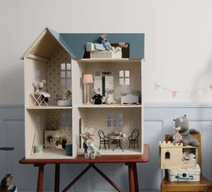 Kids Maileg Wooden Toys | Doll Accessories>House of miniature – Dollhouse –