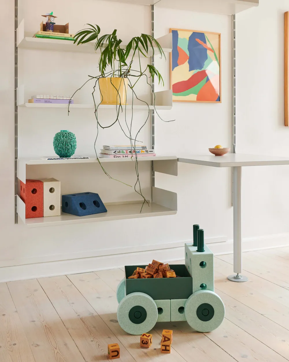in_baby_walker_ocean_mint_6.webp Kids Modu Balance Toys | Baby Toys>3-in-1 Baby Walker, Ocean Mint / Forest Green –