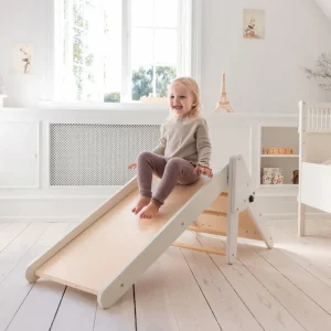 Kids Sebra Interior Wooden Toys | Kids Furniture>2-in-1 Climb & Slide – Sebra