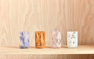 OYOY Kitchen>Jali Glass, Purple –