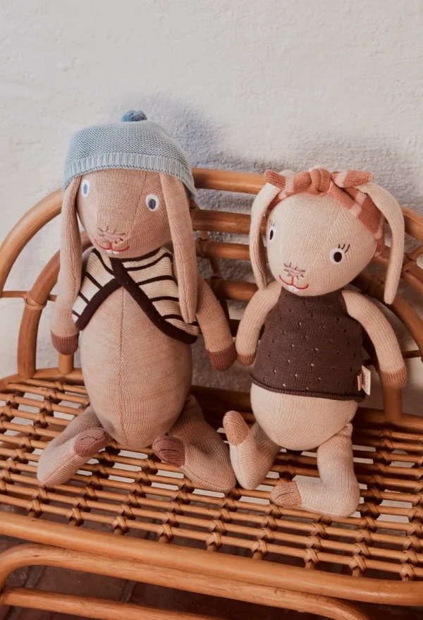 Kids OYOY Mini Cuddly Toys | Baby Toys>Jolien Rabbit, Beige – OYOY