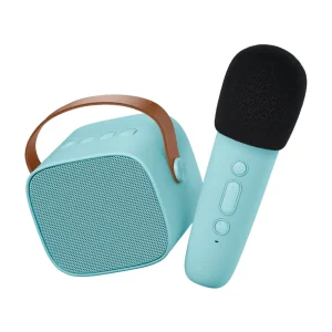 Kids Lalarma Copenhagen Music Instruments | Christmas Toys>Karaoke Set Blue – Lalarma