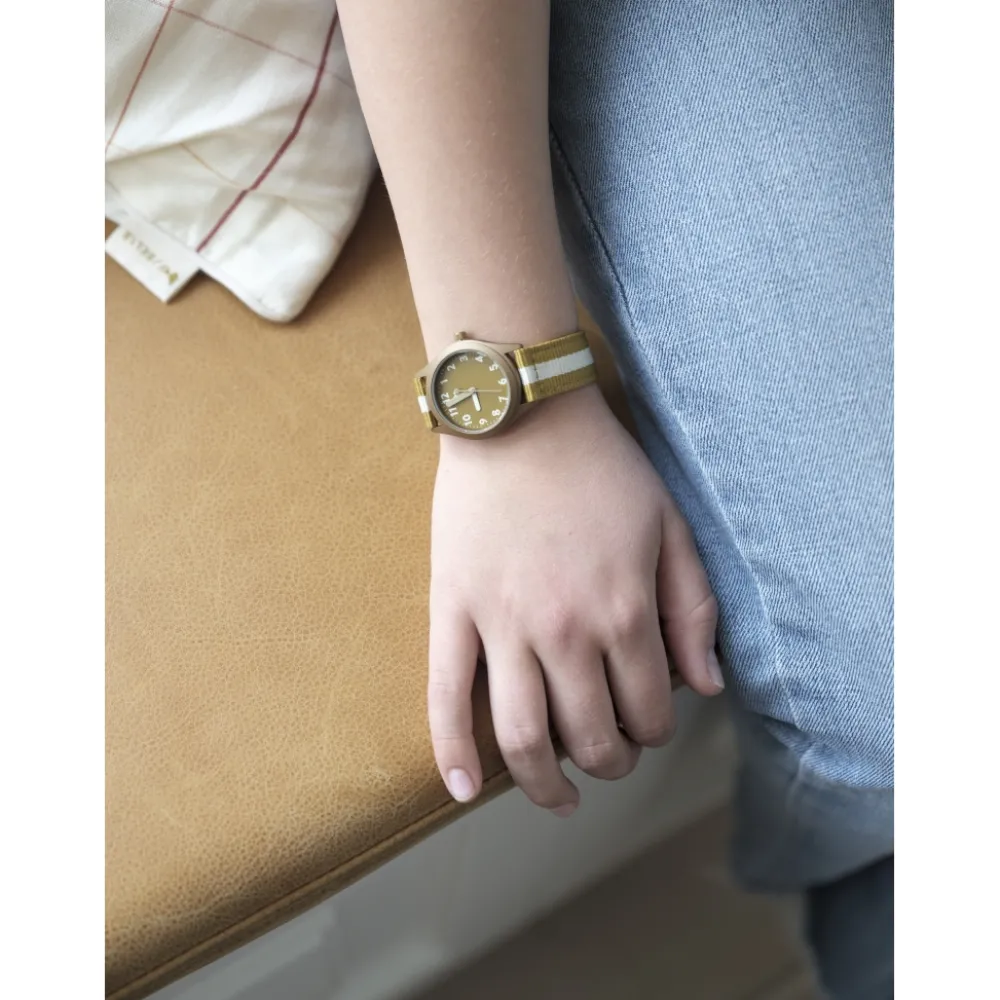 kids_watch_stripes_ochre__1.webp Kids/BOY Fabelab Teen Girls 8+ | Teen Boy 8+>Kids Watch Stripes Ochre –
