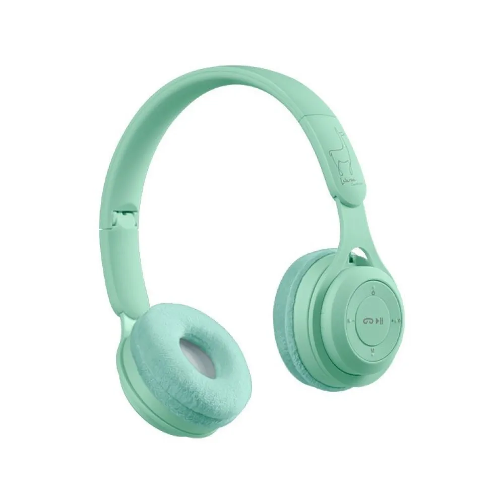 kids_wireless_headphones__0.webp Kids Lalarma Copenhagen Music Instruments | Christmas Toys>Kids Wireless Headphones, Mint Pastel – Lalarma