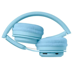 Kids Lalarma Copenhagen Music Instruments | Christmas Toys>Kids Wireless Headphones, Blue Pastel – Lalarma