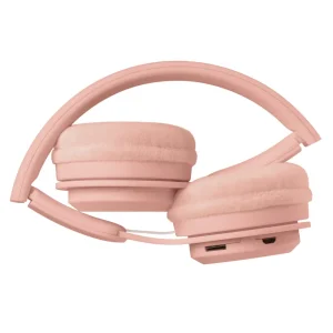 Kids Lalarma Copenhagen Music Instruments | Christmas Toys>Kids Wireless Headphones, Dusty rose – Lalarma