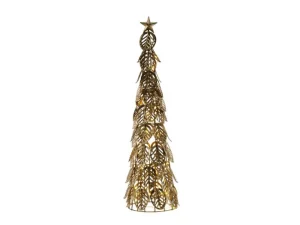 Sirius Christmas Decorations>Kirstine 63 cm decorative tree gold –