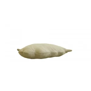 Kids Lorena Canals Cushions & Nursing Pillows>Knitted Cushion Baby Leaf Olive –
