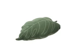 Kids Lorena Canals Cushions & Nursing Pillows>Knitted Cushion Baby Leaf –