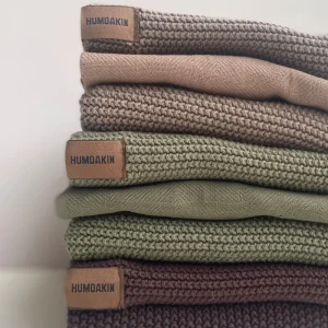 Humdakin Textiles | Kitchen>Knitted dishcloth – Oak –