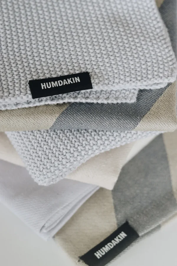 Humdakin Textiles | Kitchen>Knitted Dishcloth, Blue Glass –