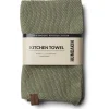 Humdakin Textiles | Kitchen>Knitted kitchen towel – Oak –