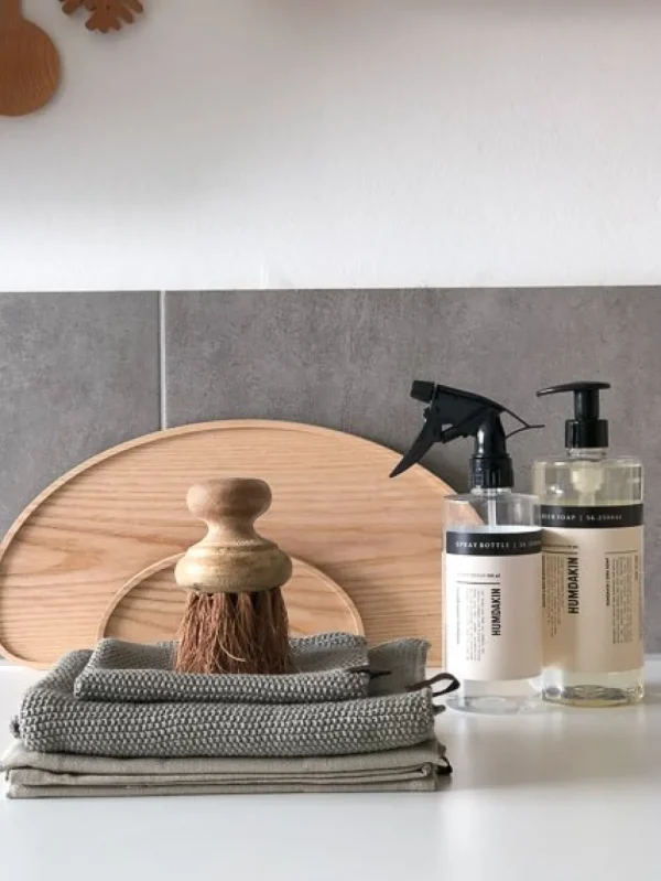 Humdakin Textiles | Kitchen>Knitted kitchen towel – Oak –