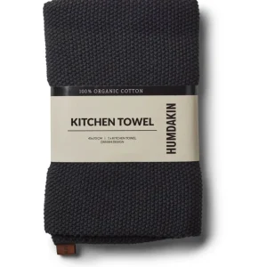 Humdakin Textiles | Kitchen>Knitted kitchen towel, Coal –