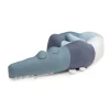 Kids Sebra Interior Bed Bumpers | Cuddly Toys>Knitted Mini Cushion, Sleepy Croc, powder blue – Sebra