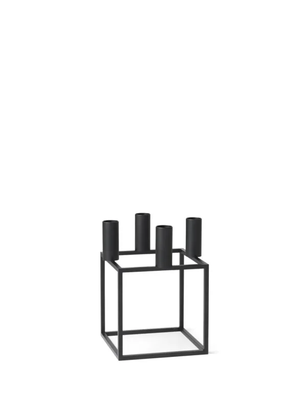 By Lassen Easter Decorations | Design Figures>Kubus 4 Candleholder, Black –