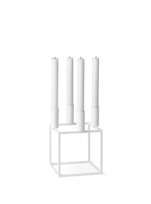 By Lassen Easter Decorations | Design Figures>Kubus 4 Candleholder, White –