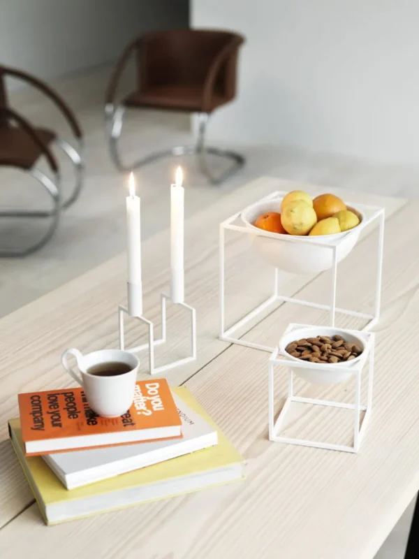 By Lassen Easter Decorations | Design Figures>Kubus Bowl Small, White –