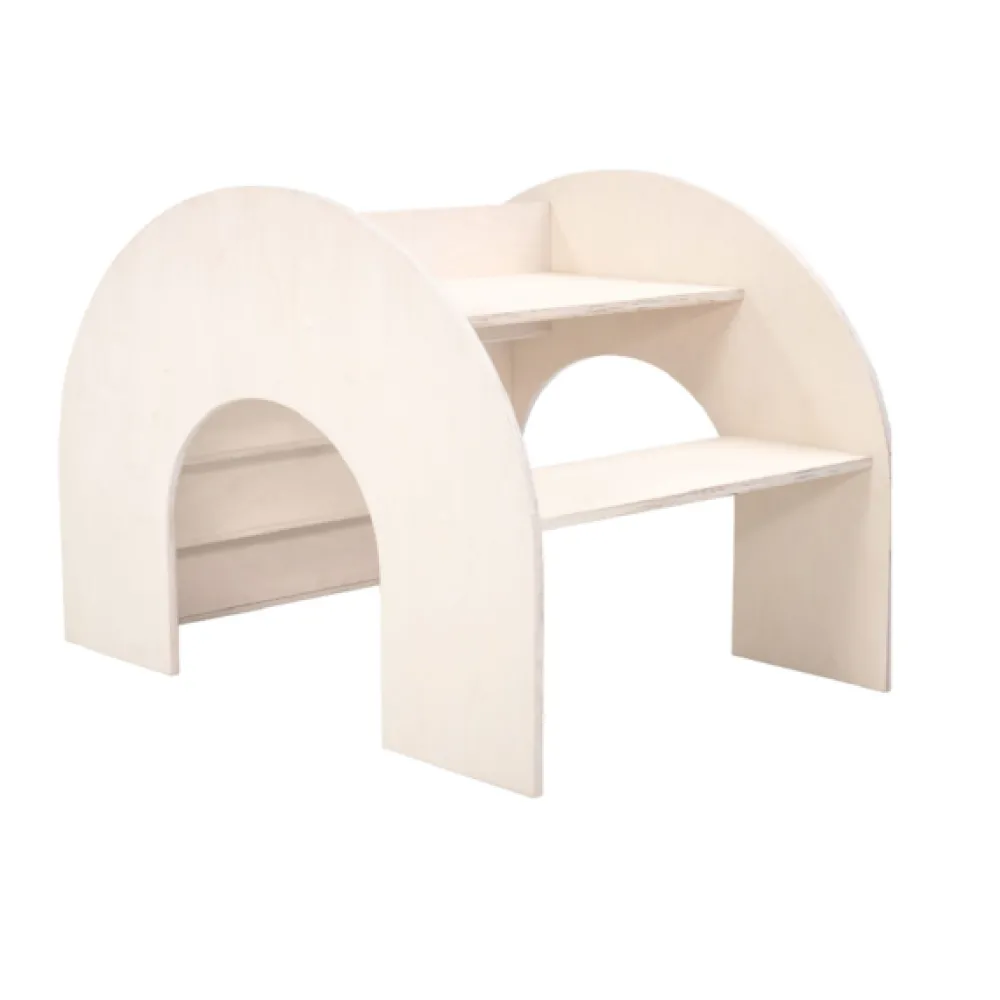 kumpu_montessori_bookshel_5.webp Kids Fitwood of Scandinavia Wooden Toys | Christmas Toys>Kumpu Montessori Bookshelf Birch – Fitwood