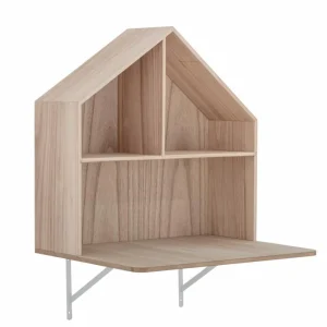 Kids Bloomingville Mini Wooden Toys | Doll Accessories>Lai Shelf, Wooden House Paulownia – Bloomingville