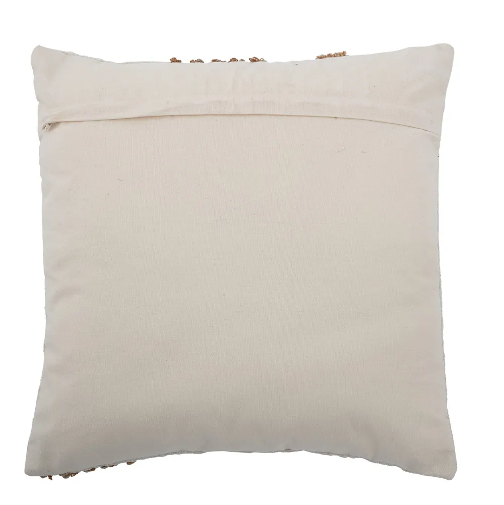 lali_cushion_brown_cotton_2.webp Bloomingville Textiles>Lali Cushion, Brown, Cotton –