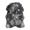 Villa Collection Textiles | Bedroom>Lambskin 120 x 80 cm real fur, grey –
