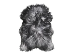 Villa Collection Textiles | Bedroom>Lambskin 120 x 80 cm real fur, grey –