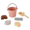 Kids OYOY Mini Outdoor Toys | Bath Toys>Leo Beach Set Coral – OYOY