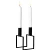 By Lassen Candle And Holders>Line Candleholder, black –