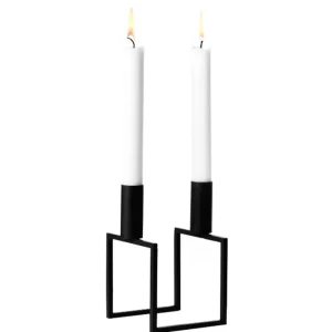 By Lassen Candle And Holders>Line Candleholder, black –