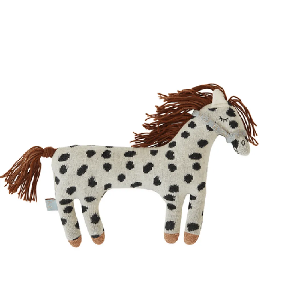 little_pelle_pony_cushion_0.webp Kids OYOY Mini Cuddly Toys>Little Pelle Pony Cushion – OYOY