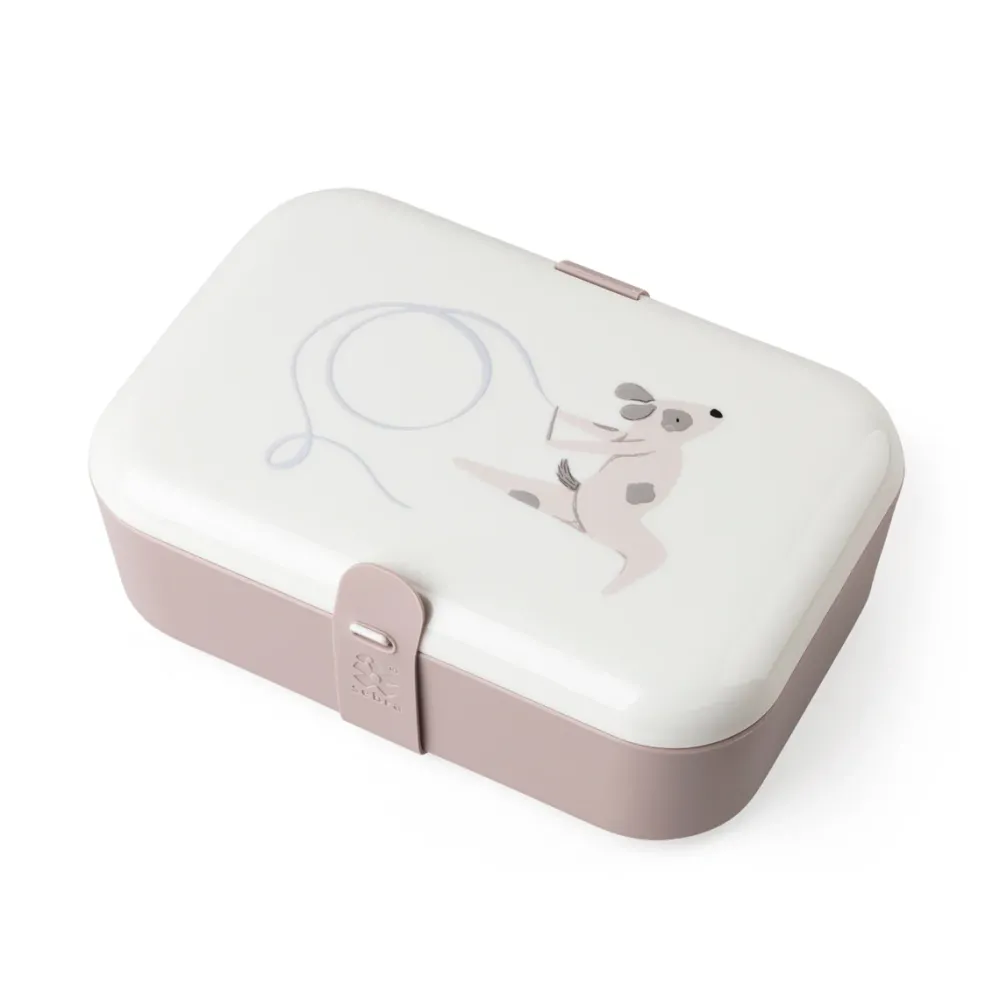 lunchbox_with_silicone_st_0.webp Kids Sebra Interior Dinnertime>Lunchbox with silicone strap, Teeny Toes – Sebra