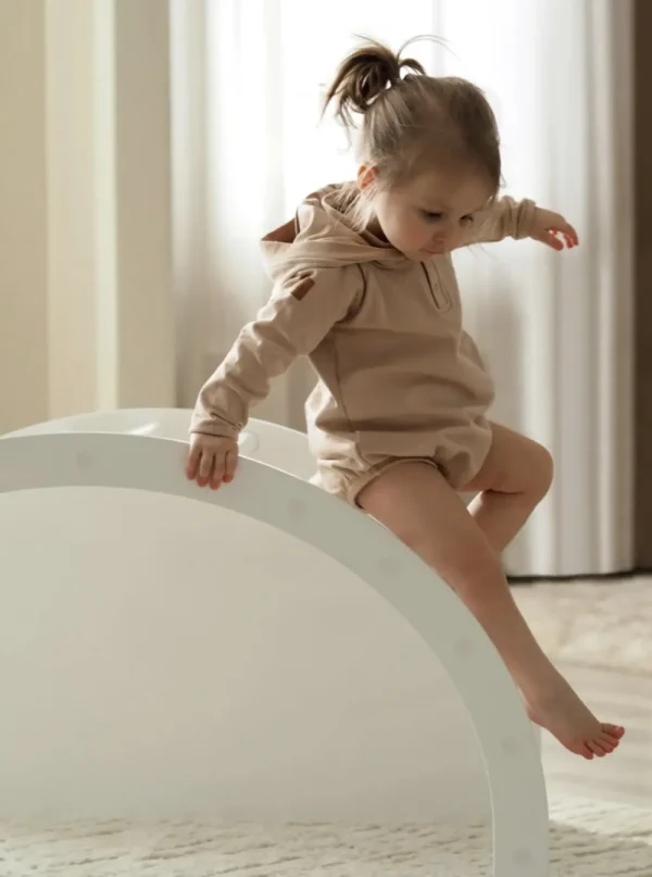 Kids Fitwood of Scandinavia Wooden Toys | Balance Toys>Luoto Climbing Arch, White Birch – Fitwood