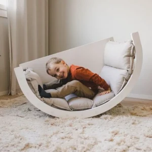 Kids Fitwood of Scandinavia Wooden Toys | Balance Toys>Luoto Climbing Arch, White Birch – Fitwood