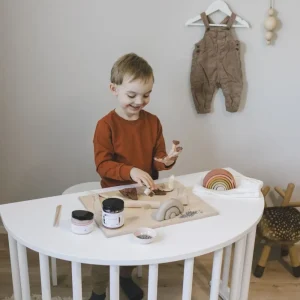 Kids Fitwood of Scandinavia Wooden Toys | Balance Toys>Luoto Climbing Arch, White – Fitwood