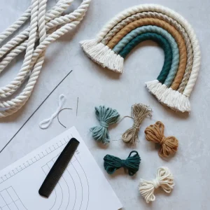 Kids Kit Company Creativity | Lifestyle>Macrame Rainbow DIY Forest –