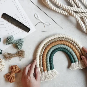 Kids Kit Company Creativity | Lifestyle>Macrame Rainbow DIY Forest –