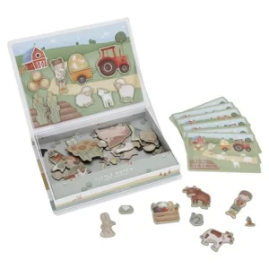 Kids Little Dutch Games And Puzzles>Magnetic Playboard Little Farm –