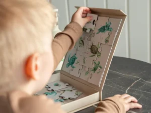 Kids FILIBABBA Games And Puzzles>Magnetic Puzzle, Turtle –
