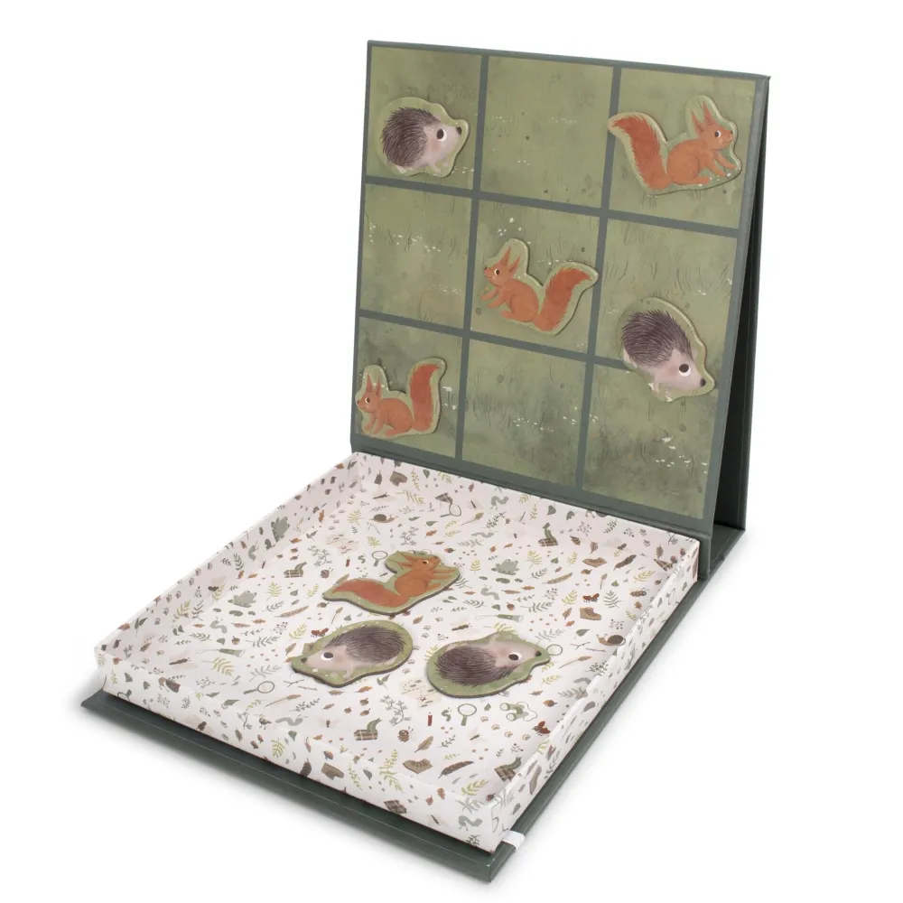 magnetic_tic_tac_toe_fore_0.webp Kids FILIBABBA Games And Puzzles>Magnetic ‘Tic Tac Toe’ Forest friends –