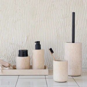 Mette Ditmer Toothbrush Mugs>Marble Toothbrush Holder –