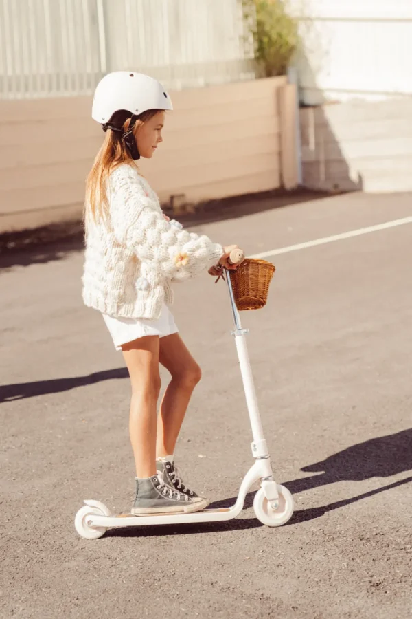 Kids Banwood Outdoor Toys | Bikes, Scooters And Helmets>Maxi Scooter White –