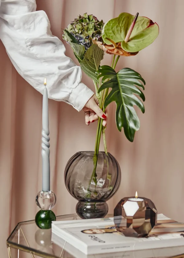 Specktrum Ceramics And Vases>Meadow Swirl Vase, Topaz –