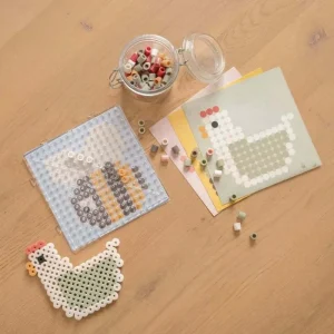 Kids Little Dutch Creativity>Mega ironing beads Little Farm –
