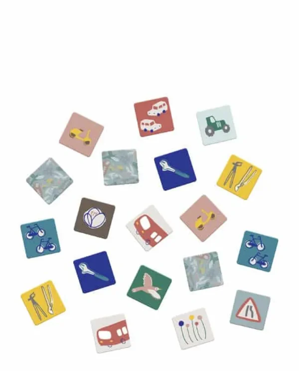 Kids Sebra Interior Games And Puzzles>Memory game in box, Little Driver/ Singing Box – Sebra