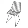 Kids Sebra Interior Kids Furniture>Me-Sit metal chair, small, classic grey – Sebra