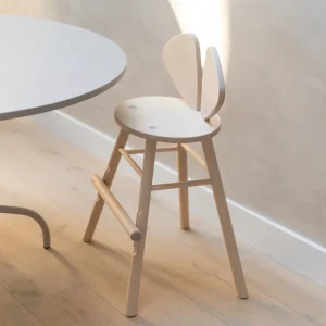 Kids Nofred Kids Furniture>Mouse Junior High Chair Birch Age 3-9 –
